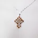 Small Cross - Proserpine-Silver Chain - 1